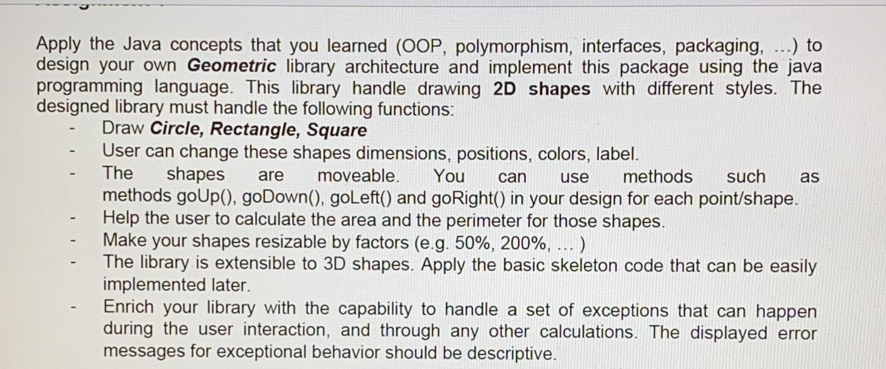 are use as Apply the Java concepts that you learned | Chegg.com
