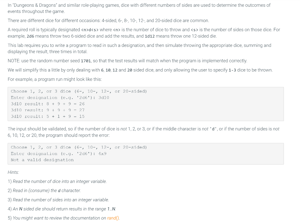 Solved I need this solved in C++ without loops Here's what | Chegg.com