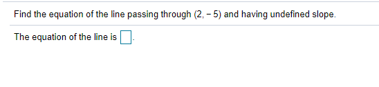 Solved Find The Equation Of The Line Passing | Chegg.com