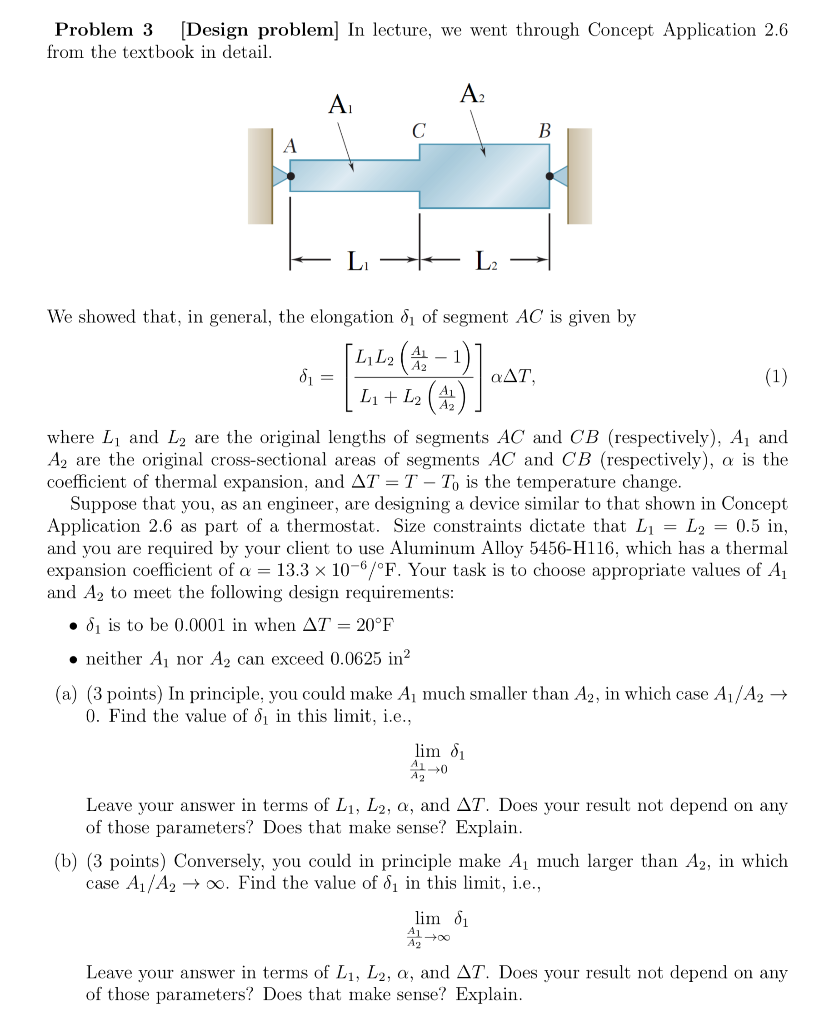 Problem 3 (Design problem] In lecture, we went | Chegg.com