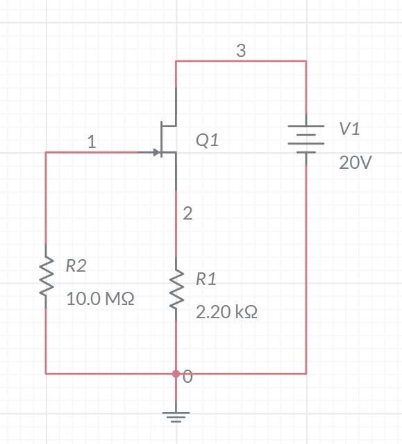Solved Based on JFET DC analysis. Calculate the value of