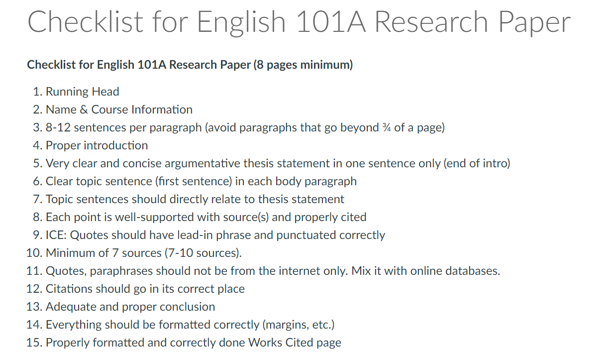 Solved I really need help writing a 10 pages research | Chegg.com