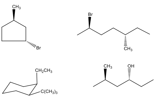 Solved CH3 Br CH3 CH3 OH CH2CH3 öll... -C(CH3)3 | Chegg.com