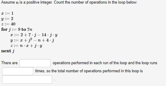 Solved Assume n is a positive integer. Count the number of | Chegg.com