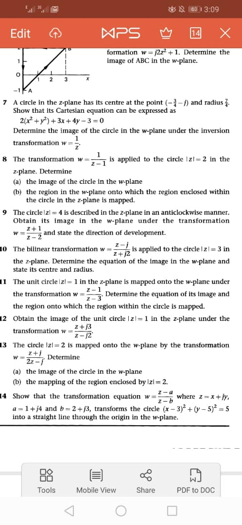 Solved 63 3 09 Edit Q Nps 2 X Formation W 2z2 1 Det Chegg Com