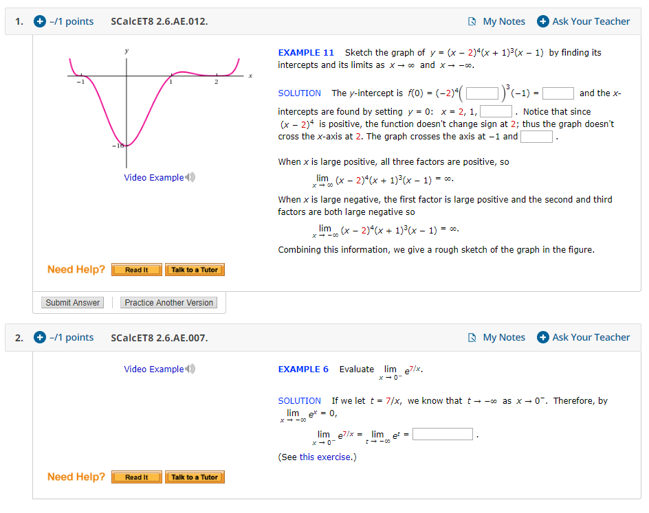 Solved 1 1 Points Scalcet8 26ae012 My Notes Ask