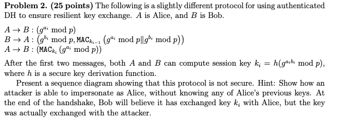 B Problem 2. (25 Points) The Following Is A Slightly | Chegg.com