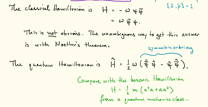 The Classrial Hamiltonian Is H 6 27 A 3 Chegg Com