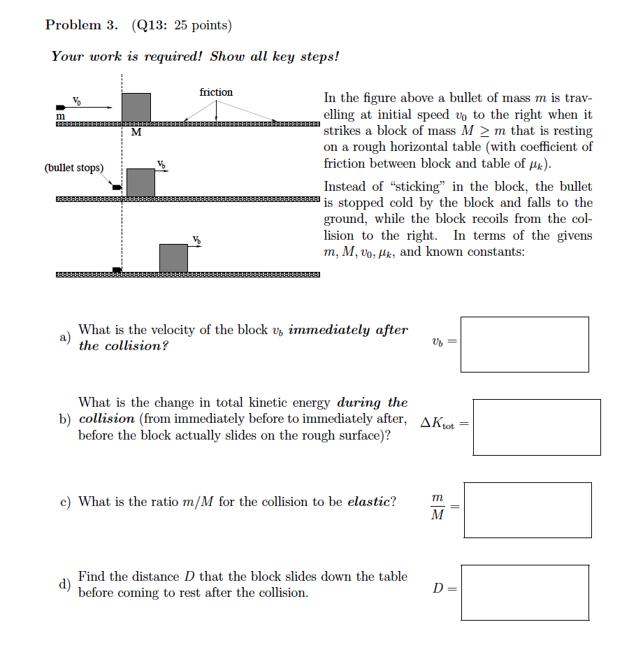 Solved Problem 3. (Q13: 25 points) Your work is required! | Chegg.com