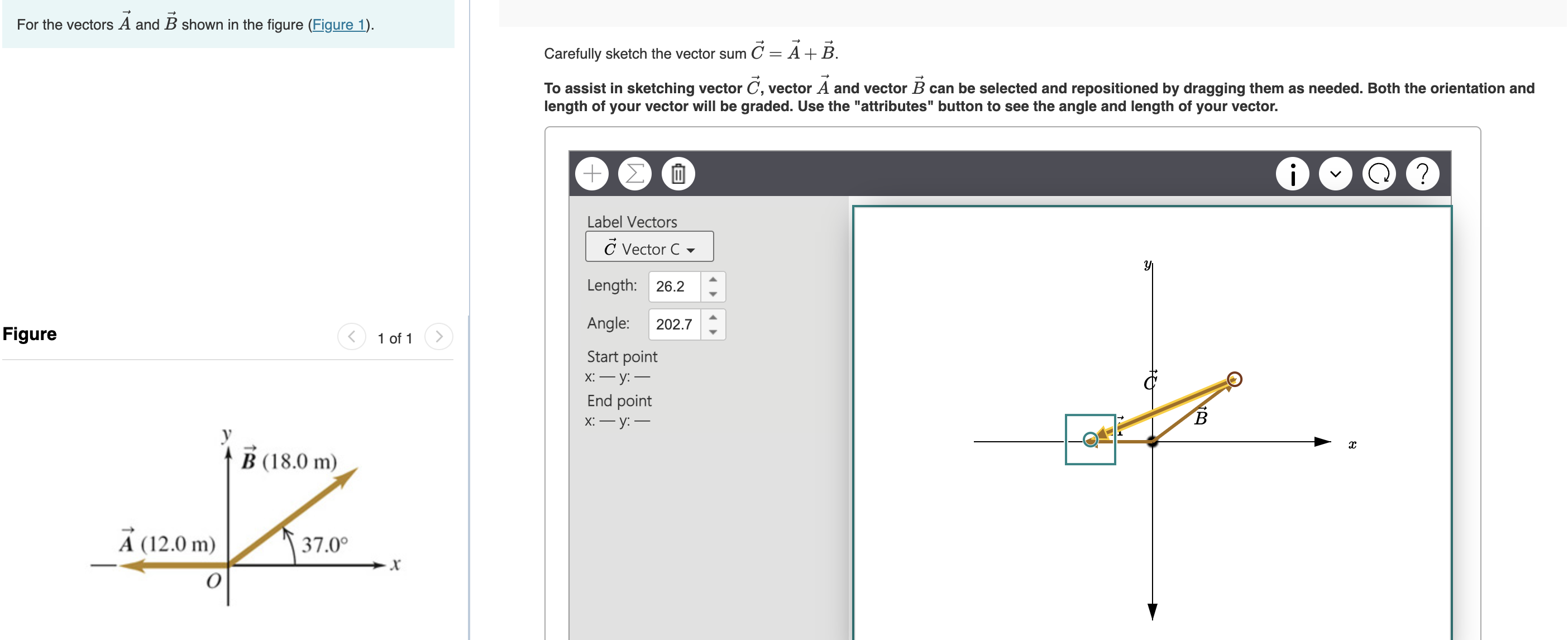 Solved For The Vectors A And B Shown In The Figure (Figure | Chegg.com