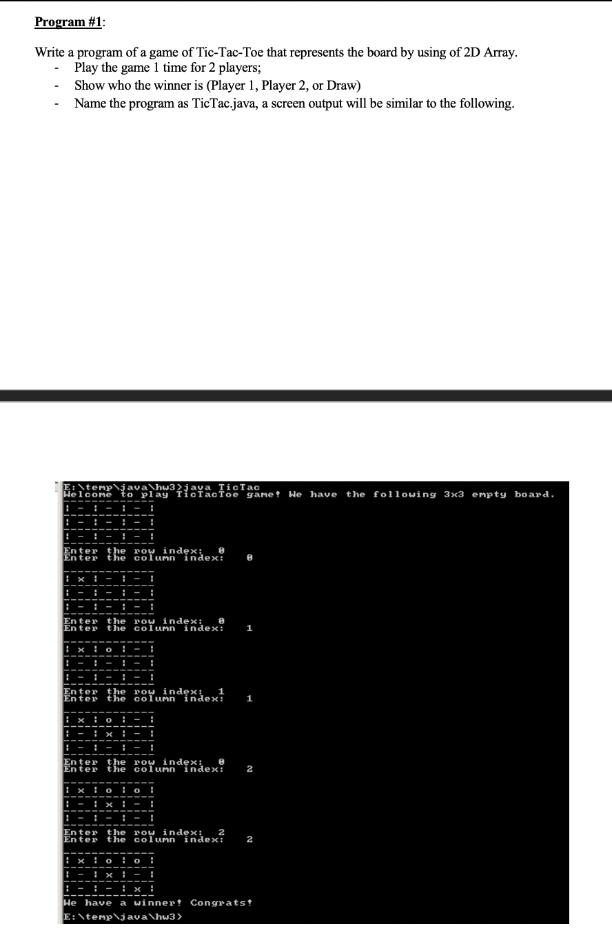 There are two programming. Please help me out with | Chegg.com