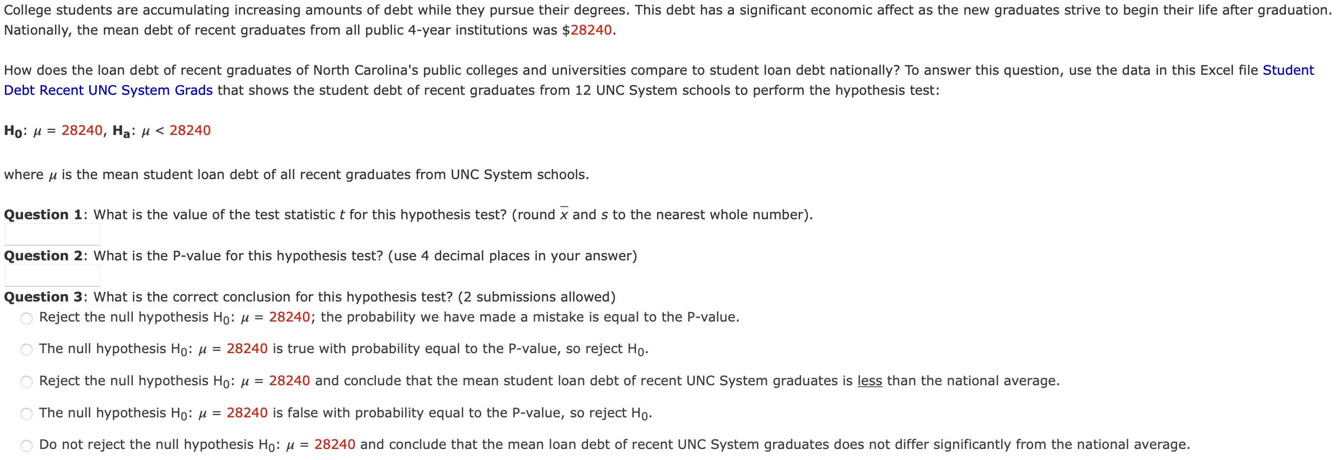 Solved College students are accumulating increasing amounts | Chegg.com