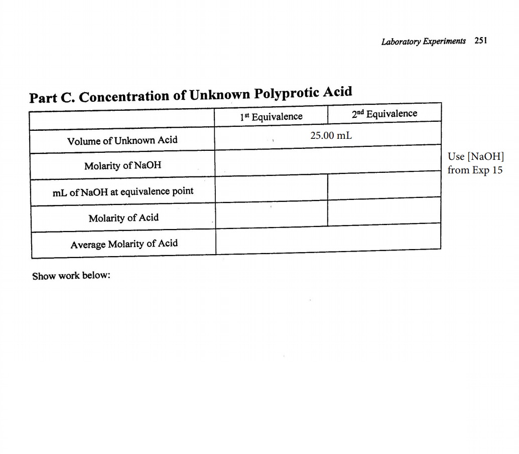 Solved Instructions for Completing Experiment 17 1. Read | Chegg.com