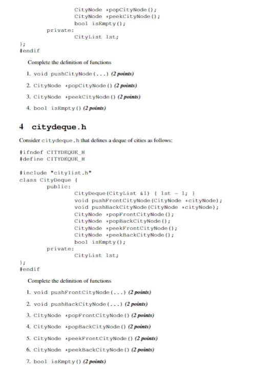 COMP 53: Queues and Deques Lab Instructions: In this | Chegg.com