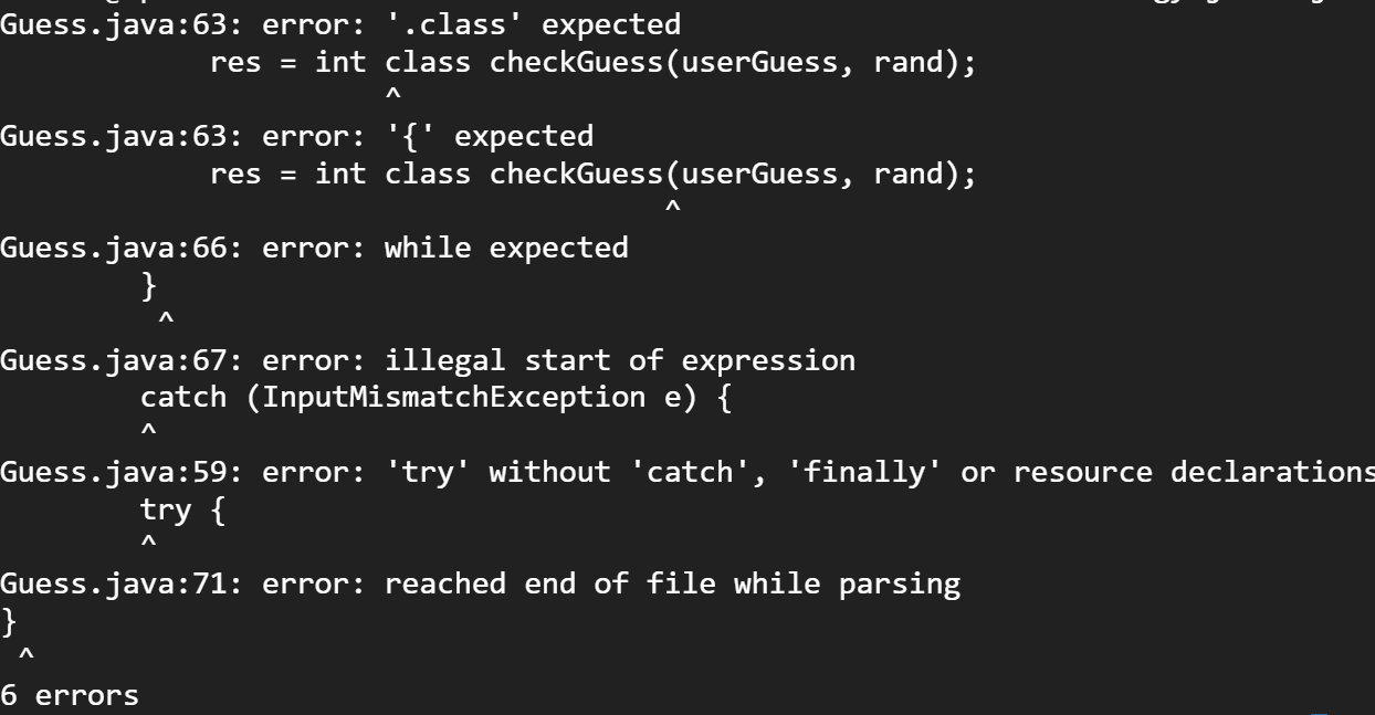 Solved hello, I have this java guesing game code that i | Chegg.com