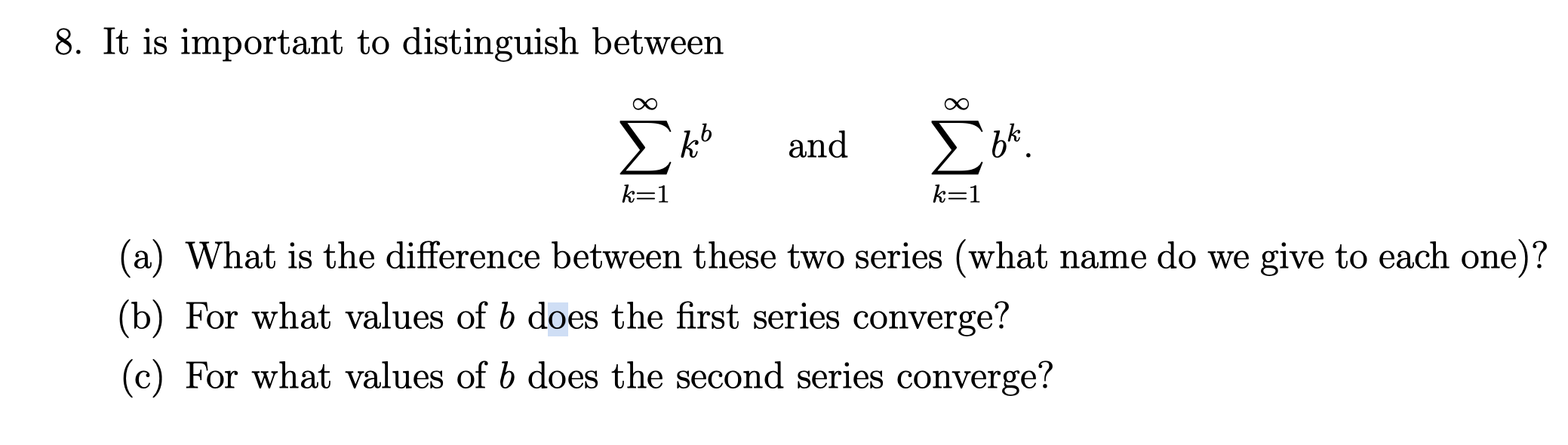 Solved 8 It Is Important To Distinguish Between Sy S And B Chegg Com