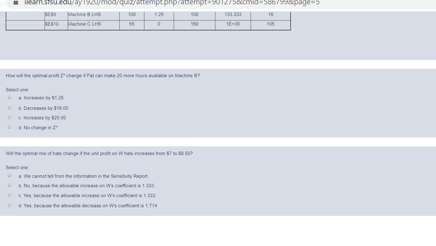 solved q11. explain the allowable increase and... Solved Allowable Allowable Decrease 1.714 (Continuing with | Chegg.com