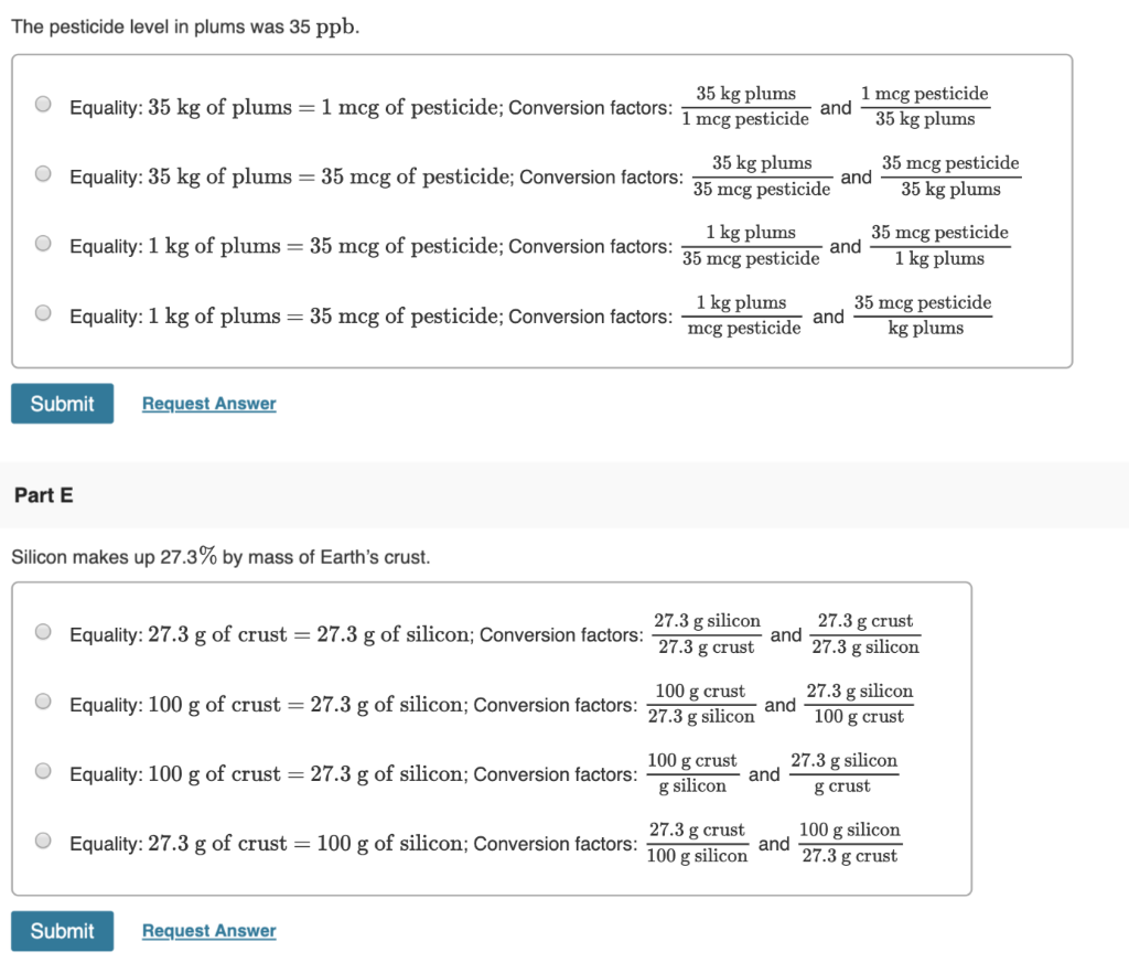 Solved The pesticide level in plums was 35 ppb. 35 kg plums