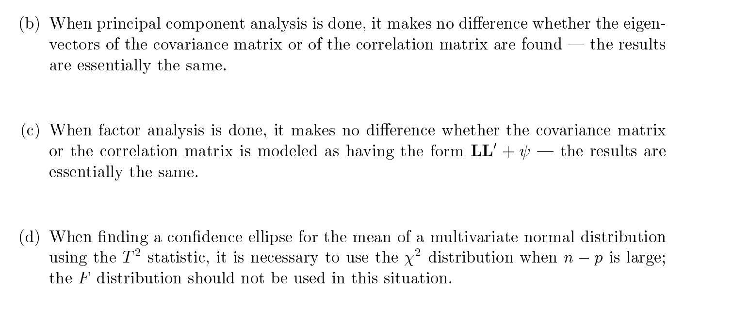 (b) When Principal Component Analysis Is Done, It | Chegg.com