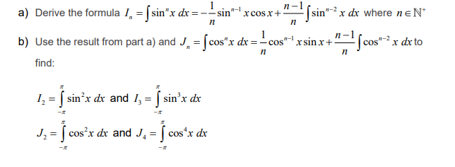 Solved a) Derive the formula | Chegg.com