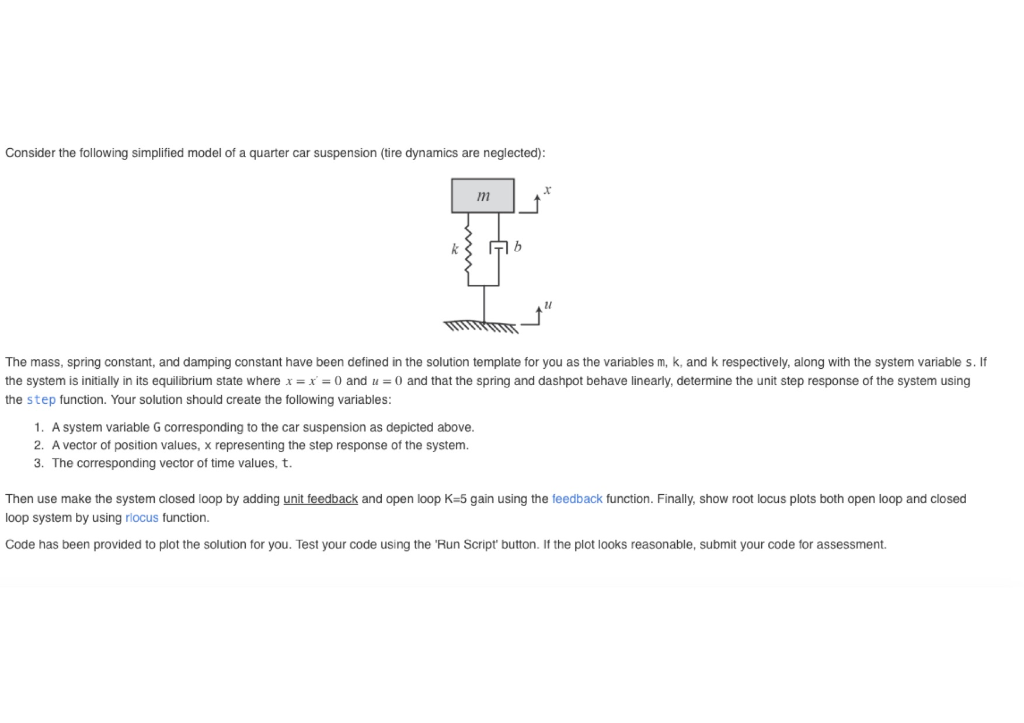Solved Consider the following simplified model of a quarter | Chegg.com