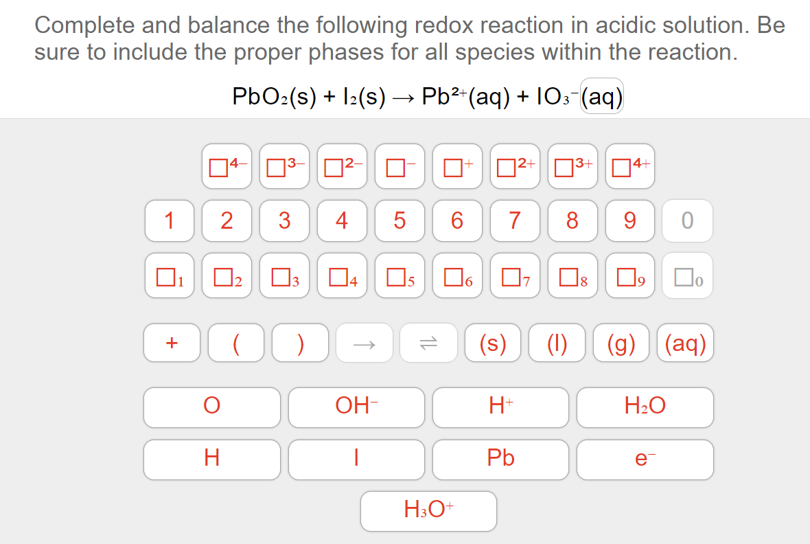 solved-complete-and-balance-the-following-redox-reaction-in-chegg