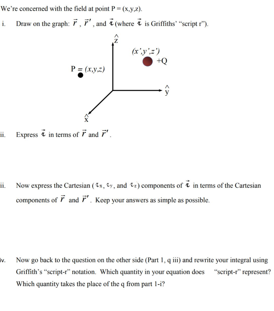 Solved Hr Potential At An Arbitrary Point P X Y Z From Chegg Com