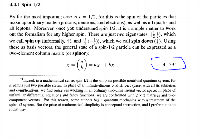 Solved sec 4 4 spin 157 if you measure s on a particle in chegg