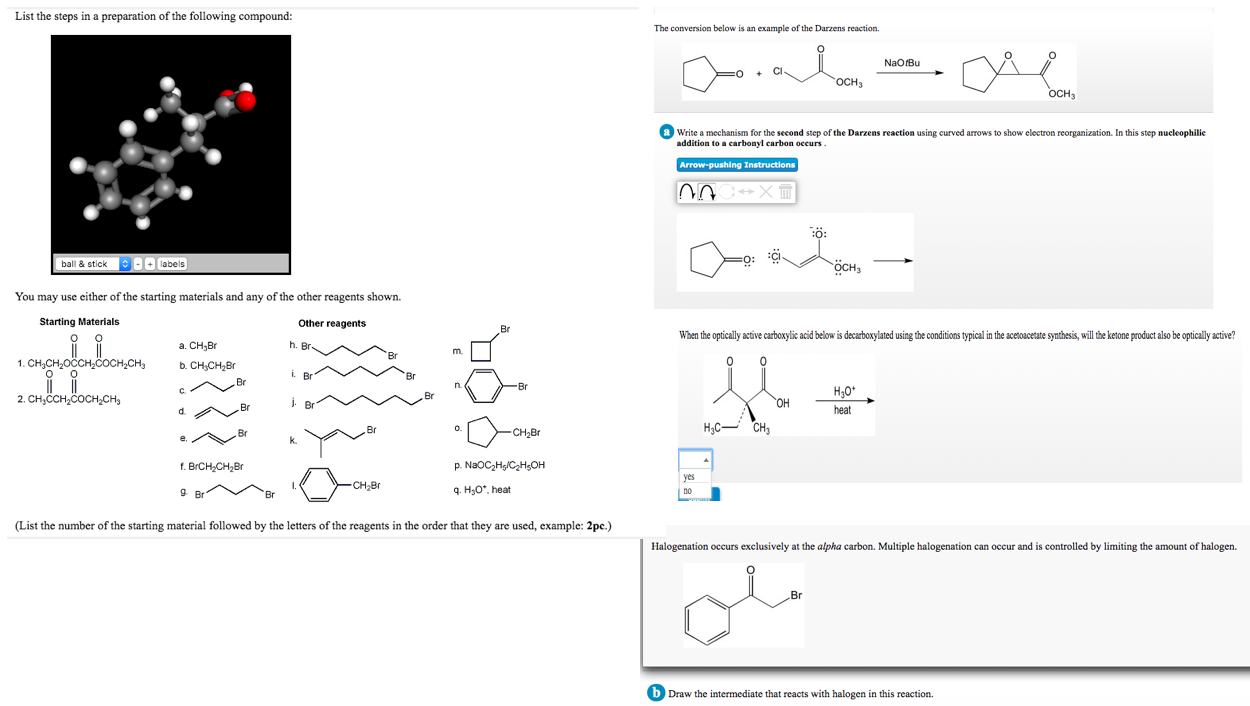 List the steps in a preparation of the following | Chegg.com