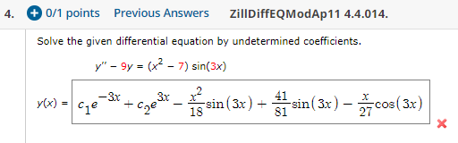 4 0 1 Points Previous Answers Zilldiffeqmodap 11 Chegg Com<script async src=