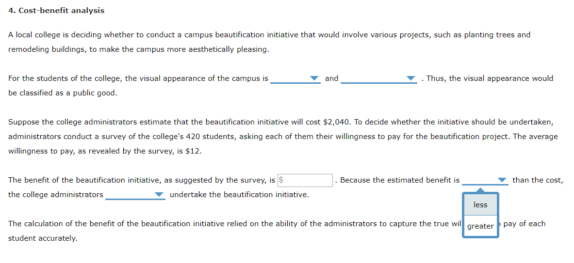 4 Cost Benefit Analysis