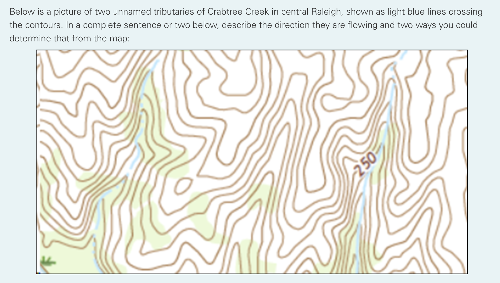 Solved The map below shows two routes, A and B, which have | Chegg.com