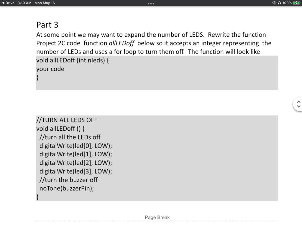 Solved SIK 2C Build project 2C in the Spark Fun Inventors | Chegg.com
