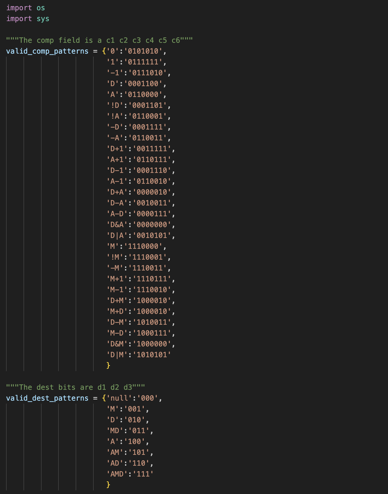 Solved I need help writing Python code that converts hack | Chegg.com