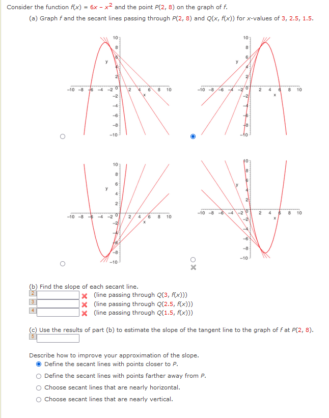 graph the function f x )= 5 x 8 2