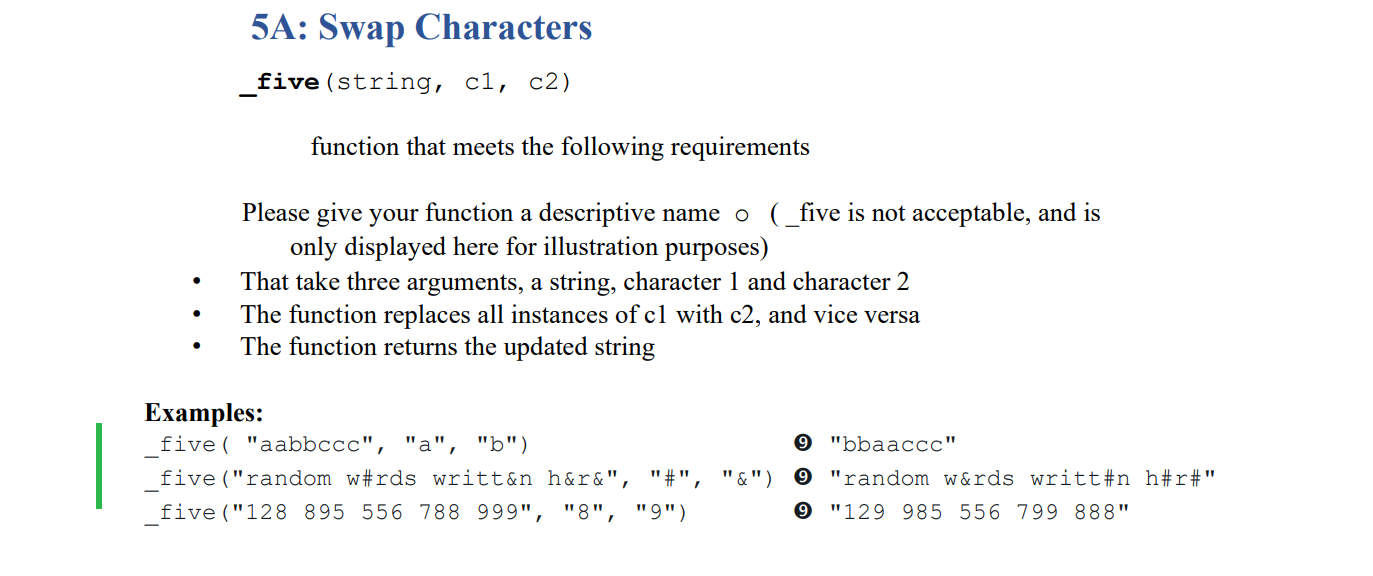 Solved Do NOT use the following built-in Functions You are | Chegg.com