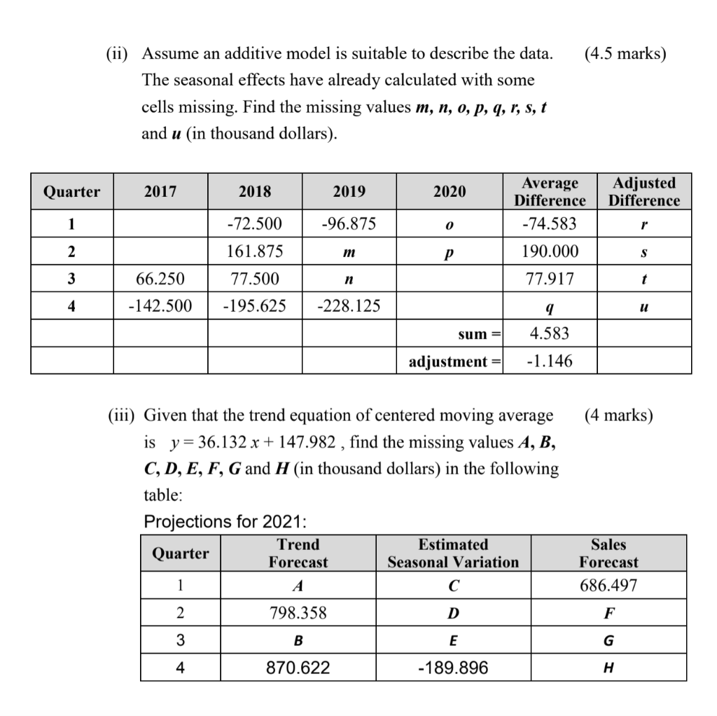 All Working Must Be Clearly Shown 6 Unless Chegg Com