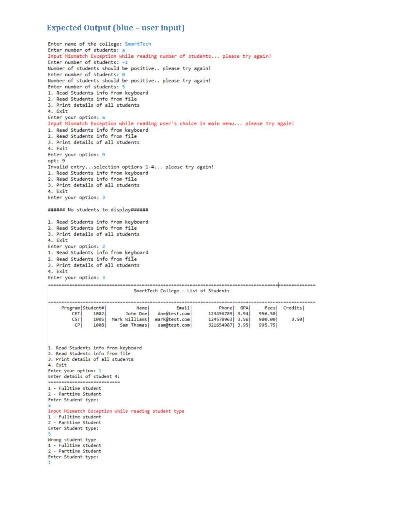 USE JAVA AND FOLLOW INSTRUCTIONS FROM THE ATTACHED | Chegg.com
