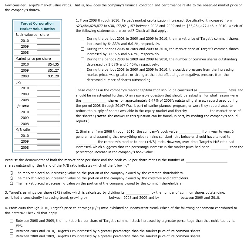 A Financial Ratio Analysis of Target Corporation An