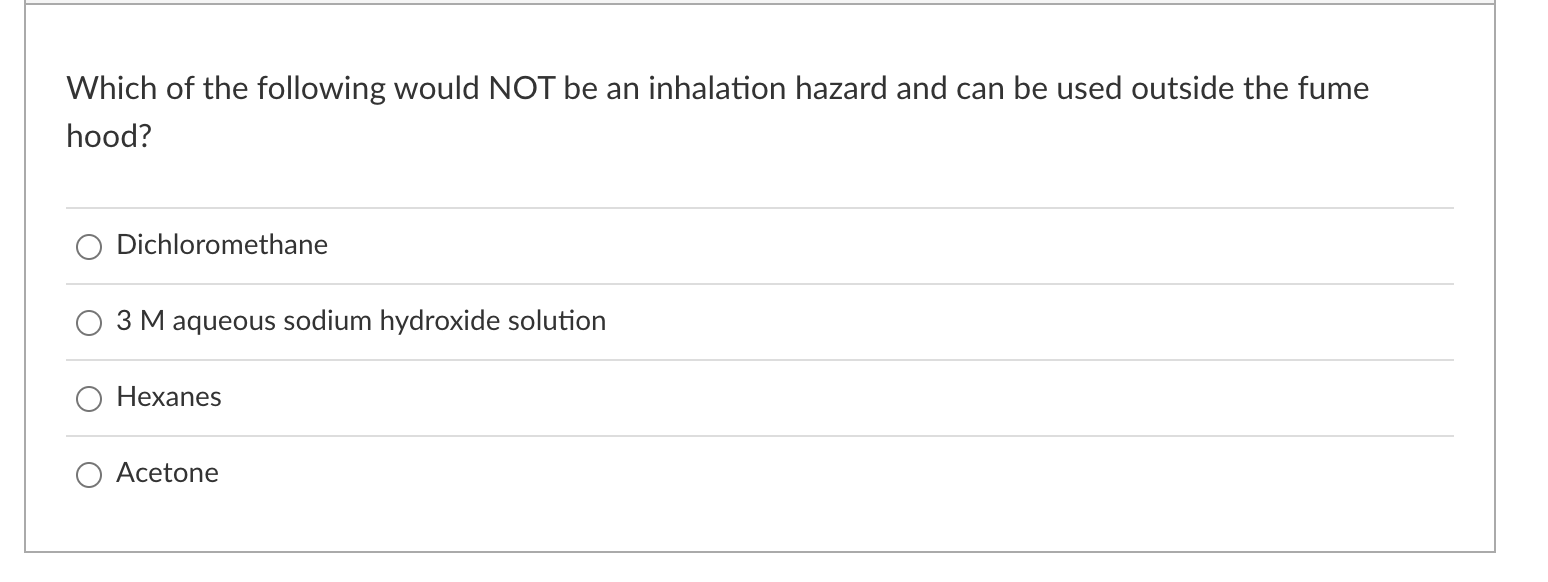 Solved Which of the following would NOT be an inhalation | Chegg.com