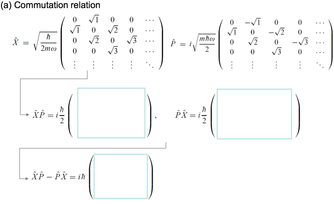 Solved A Find That The Matrix Representation Of Commuta Chegg Com