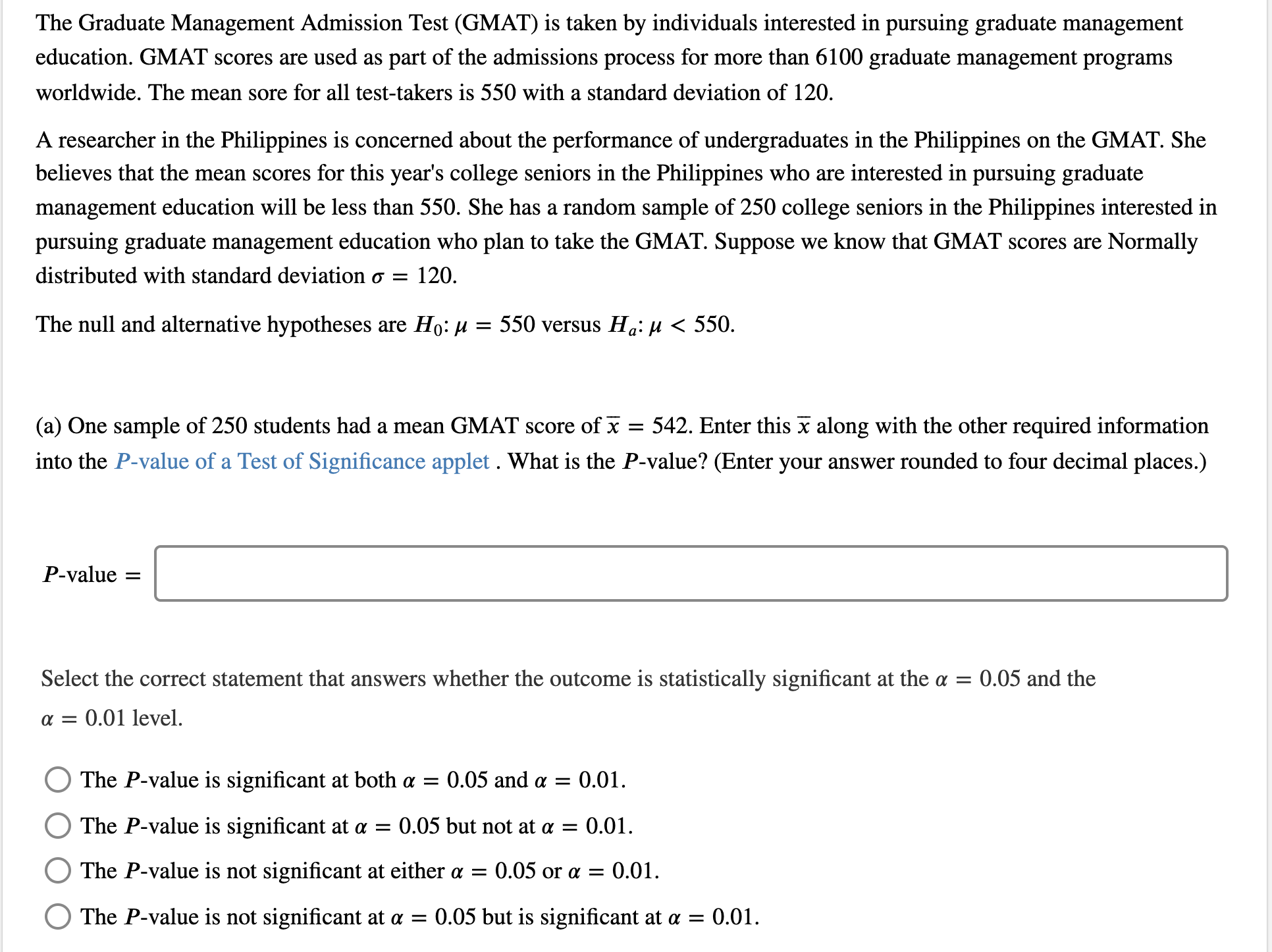 Trustworthy GMAT Source