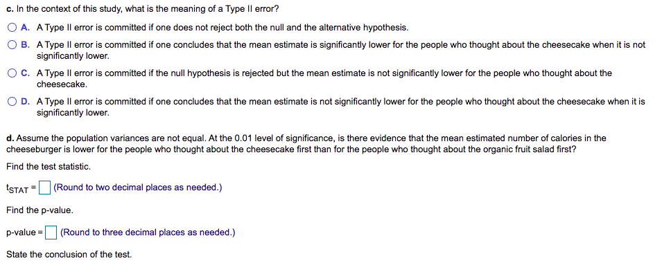Solved A study was conducted in which students were asked to | Chegg.com