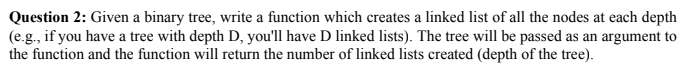 Solved Solve the following question of data structures | Chegg.com