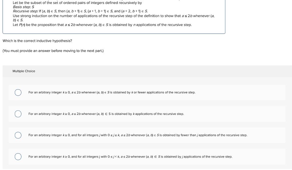 Solved Let Be The Subset Of The Set Of Ordered Pairs Of Chegg Com