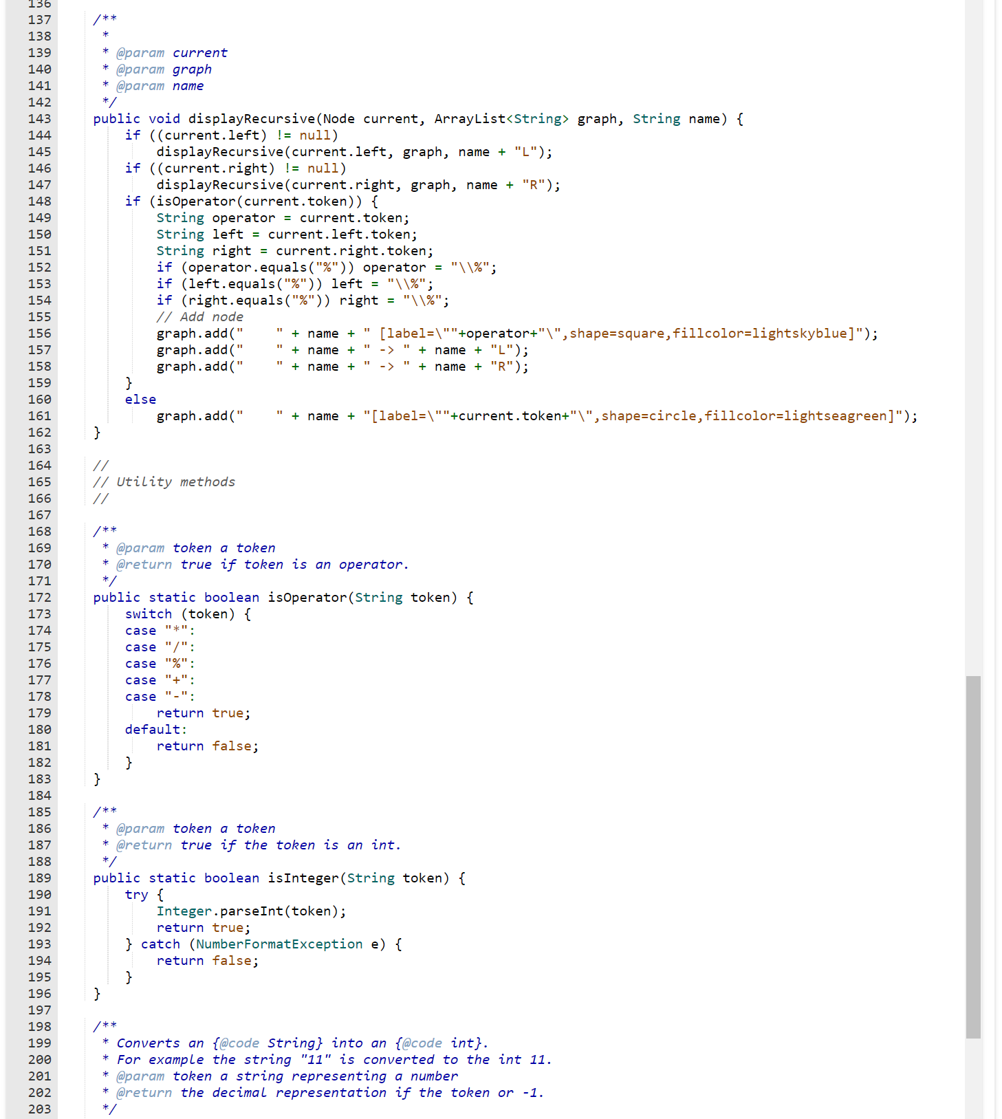 * Converts an \{@code String\} into an \{@code int | Chegg.com