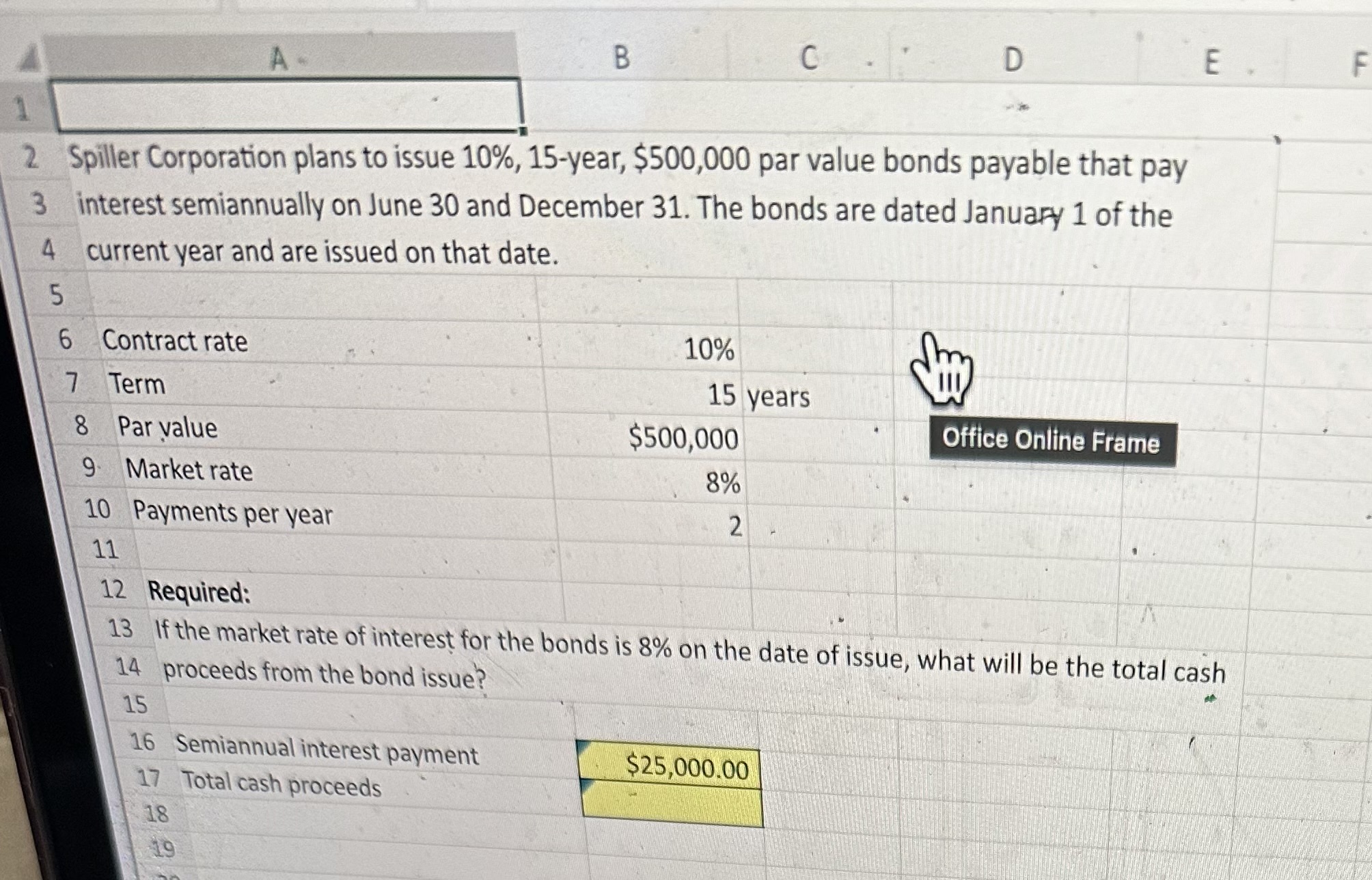 Solved Spiller Corporation plans to issue 10%,15-year, | Chegg.com