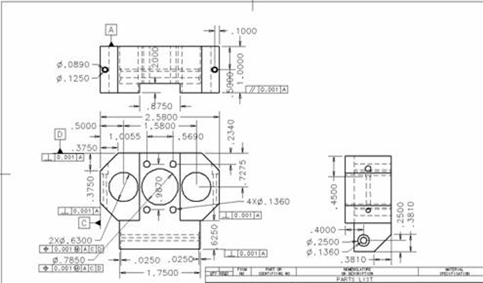 Solved Consider the part (slider) shown below. Identify all | Chegg.com