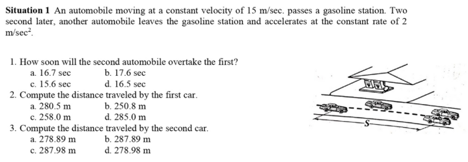 solved-an-automobile-moving-at-a-constant-velocity-of-15-m-s-chegg