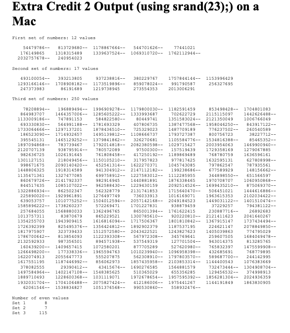 Solved Code in c++, please complete the extra credit | Chegg.com